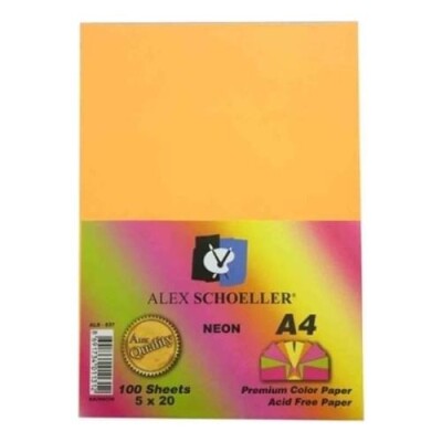 Alex Fotokopi Kağıdı A4 100Lü Renkli Alx-837 - 1
