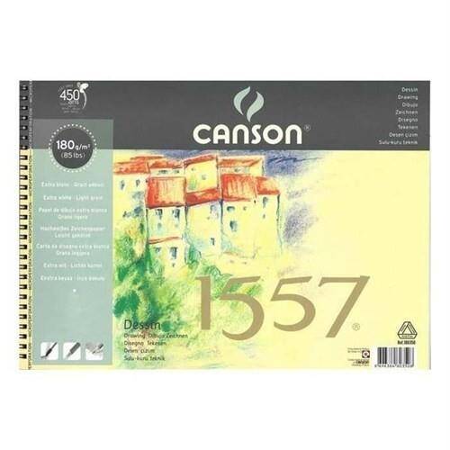 Canson Resim Defteri 35x50 180gr 15S 153550 - 1