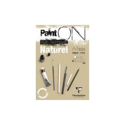 CLRF PAİNT ON NATUREL DEFTER A4 250 GR 30 YP PO-96540 - 1