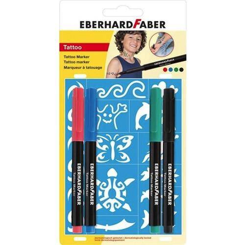 Eberhardfaber Tattaoo Marker 4 Lü - 1