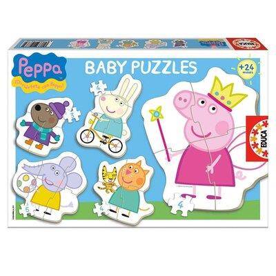 Educa Baby Peppa 20 Parça Puzzle - 1