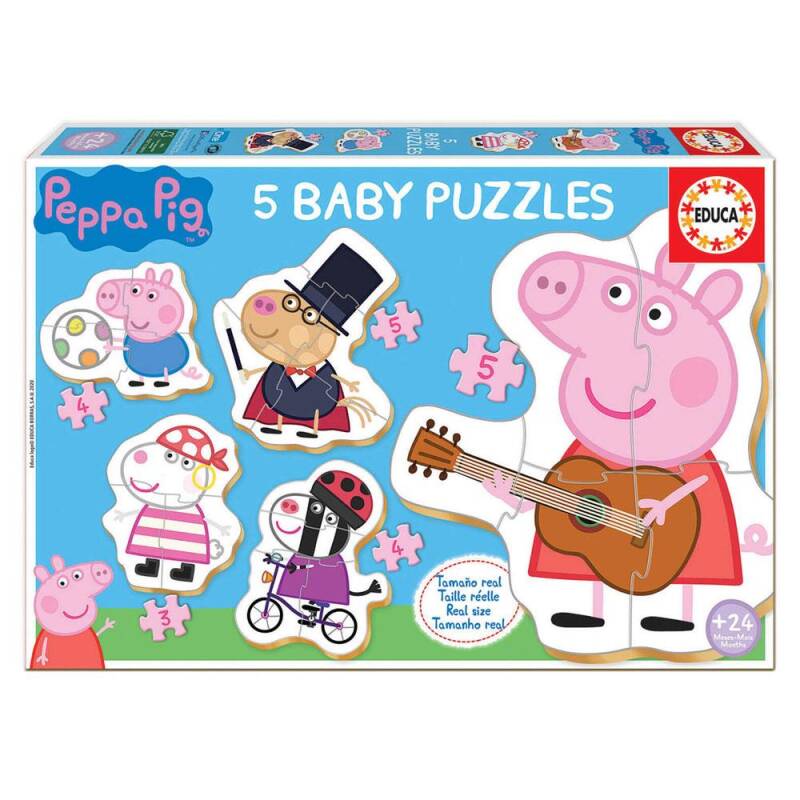 Educa Baby Puzzle Peppa Pig Kod:18589 - 1