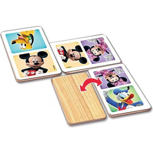 Educa Domino Wood Mickey Mouse Puzzle - 2
