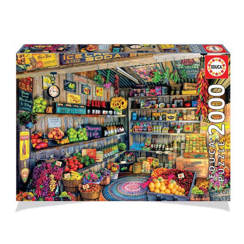 Educa Puzzle Grocery Shop 2000 Parça - 1