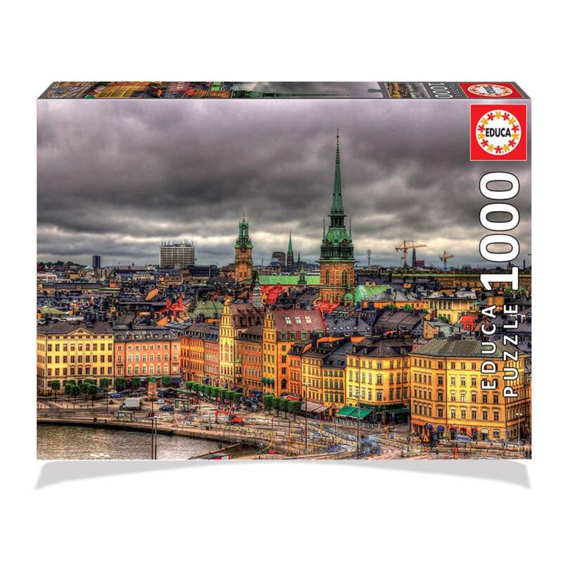 Educa Views Of Stockholm 1000 Parça Puzzle - 1