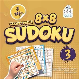 Pötikare Çıkartmalı Sudoku no:3 8*8 - 1