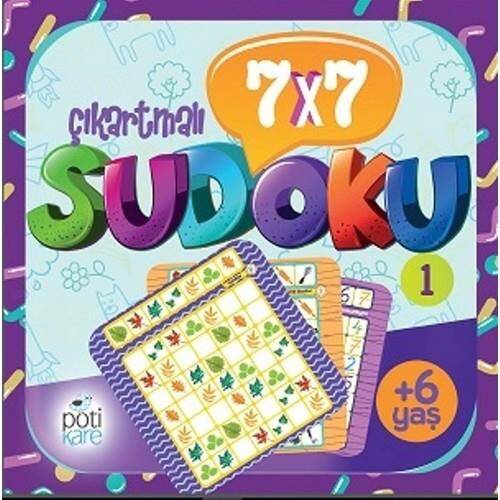 Potikare Sudoku Çıkartmalı 1 7X7 - 1