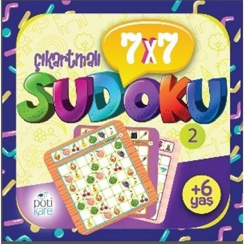 Potikare Sudoku Çıkartmalı 2 7X7 - 1