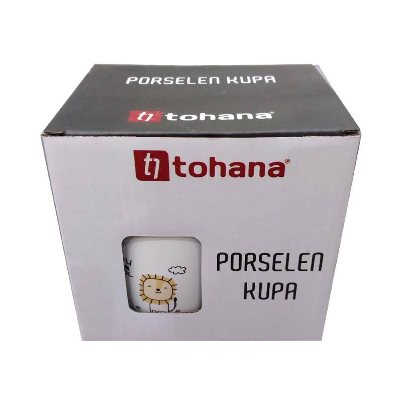 Tohana Porselen 400ml Kupa Bardak THN11921 - 2