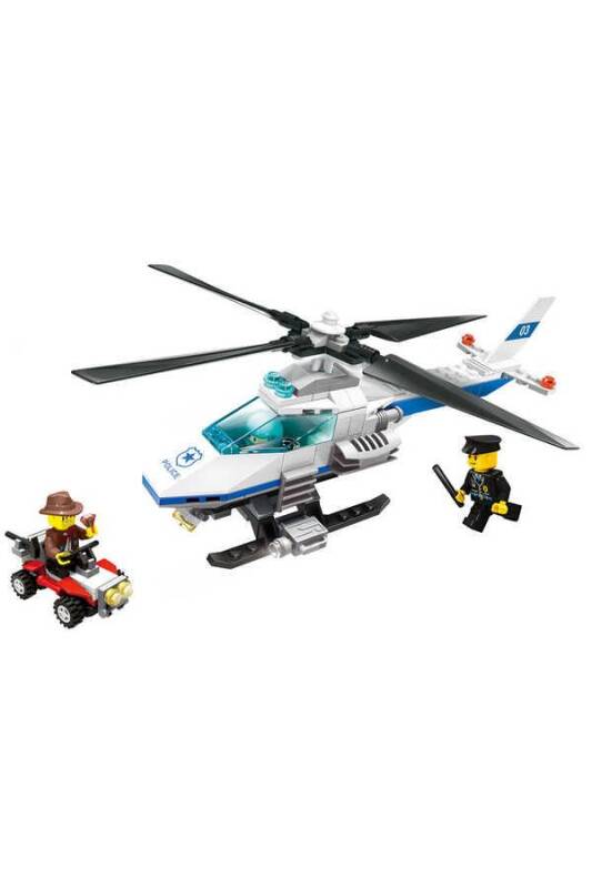 Wange Lego Polis Helikopteri 206 Parça Kod:51013 - 2